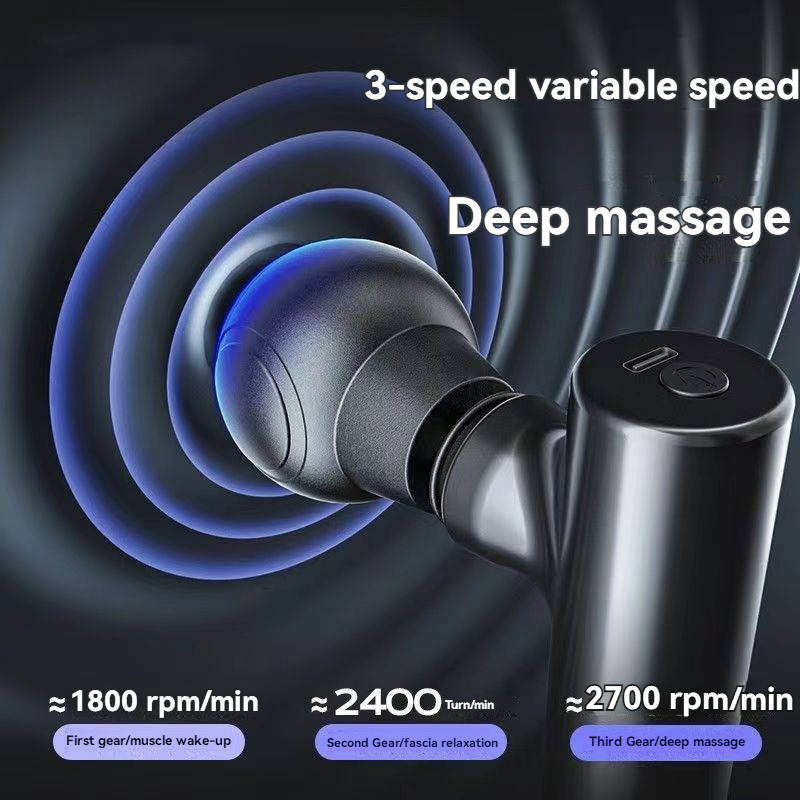 2025 جديد USB تدليك صغير بندقي - مراجعة Health Wellness وسعره