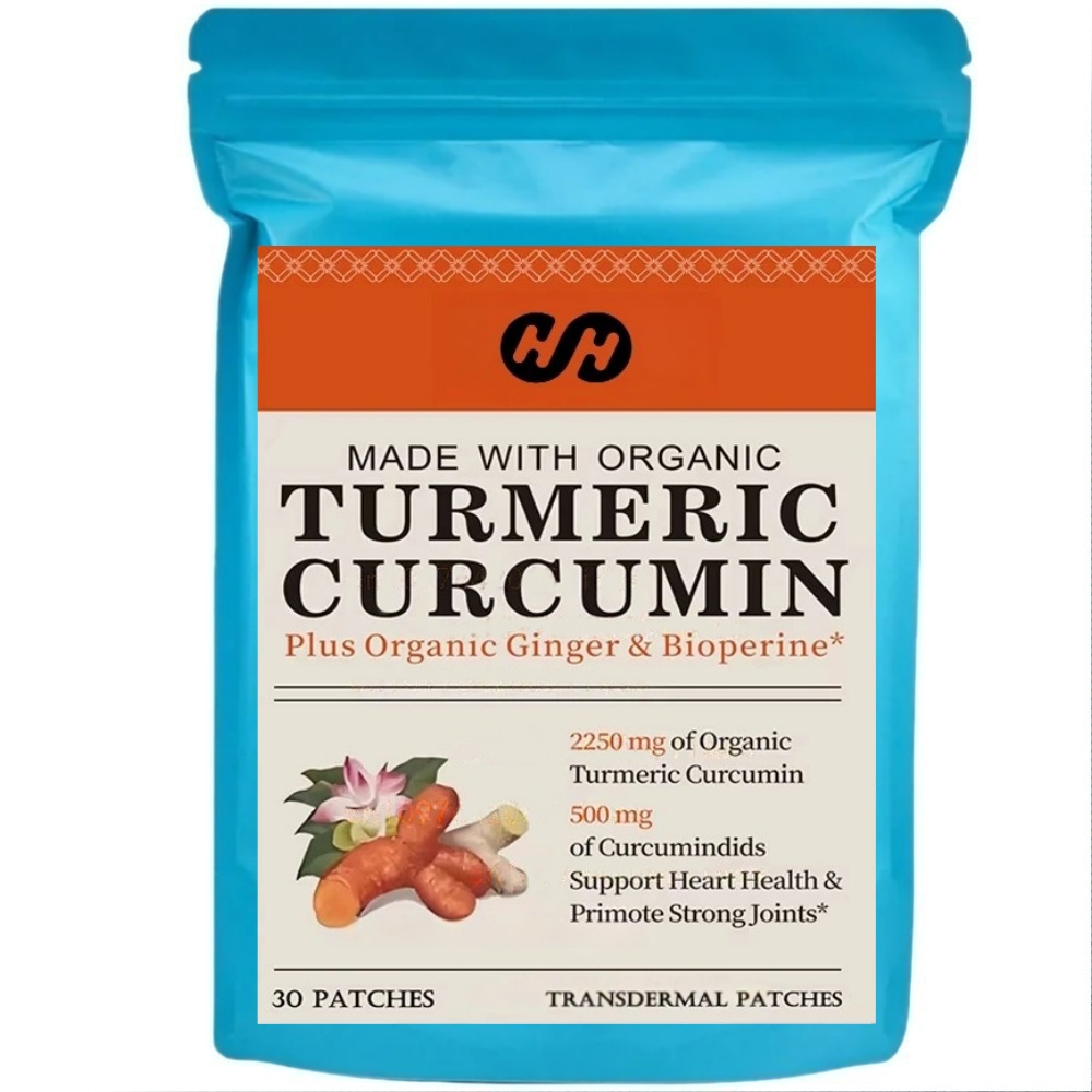 30 لاصقة من الكركم والكركمين ع - مراجعة Turmeric وسعره