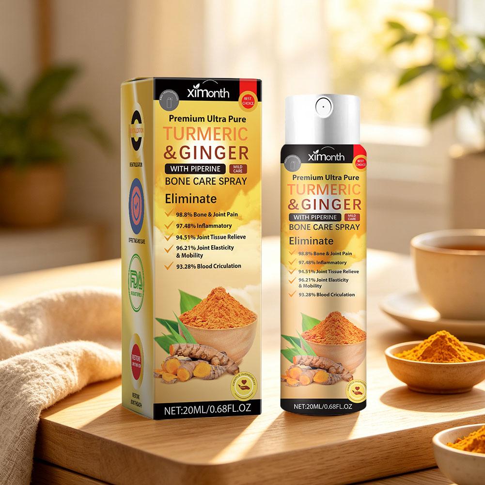 بخاخ عشبي بالكركم والزنجبيل لل - مراجعة Turmeric وسعره