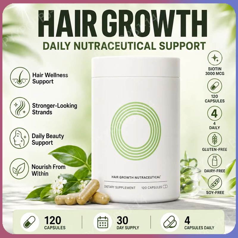 كبسولات تغذية الشعر العشبية ال - مراجعة Herbal Supplement وسعره