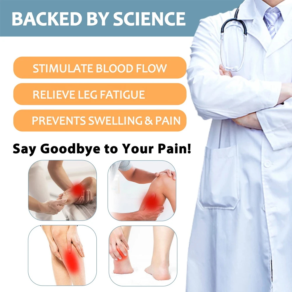 1 زوج جديد جوارب ضغط 20-30mmhg - مراجعة Echinacea وسعره