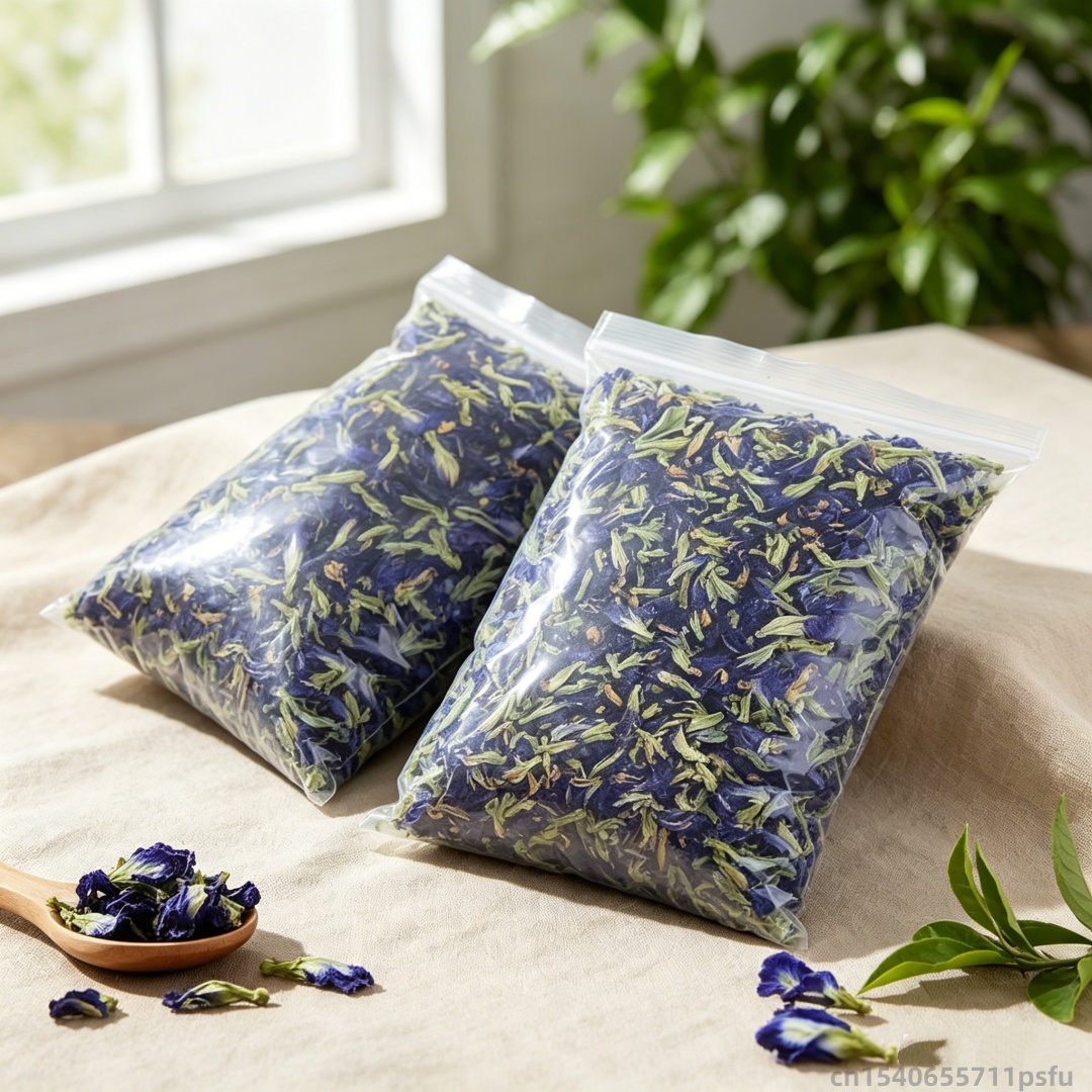 زهرة الفراشة الطبيعية المجففة، - مراجعة Dried Herbs وسعره